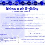 The 2004 E-Gallery Home Page