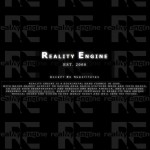 The official Reality Engine web site, including dynamically fading background logo